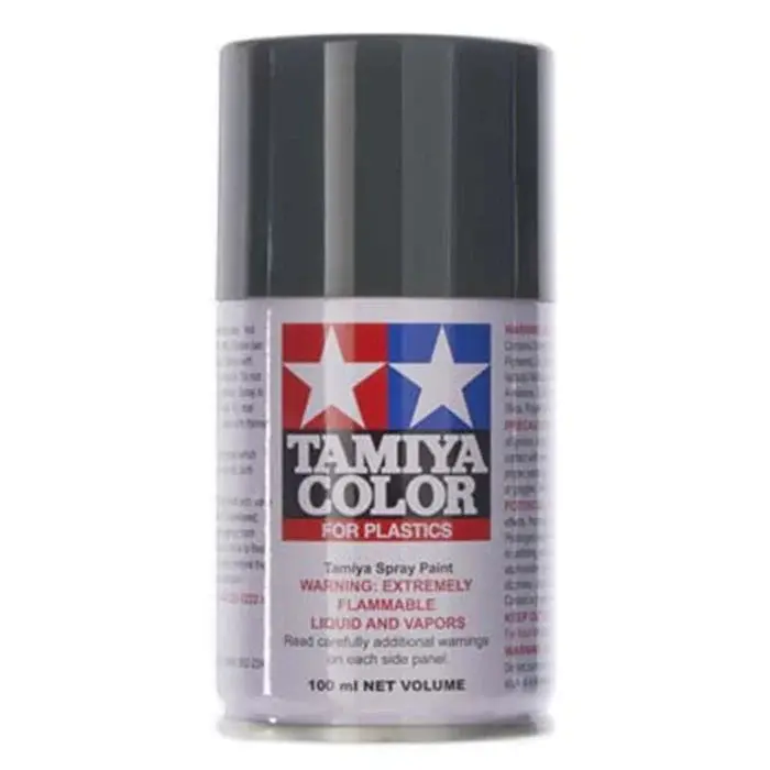 Tamiya Ts-82 Black Rubber Lacquer Spray Paint (100Ml) 1