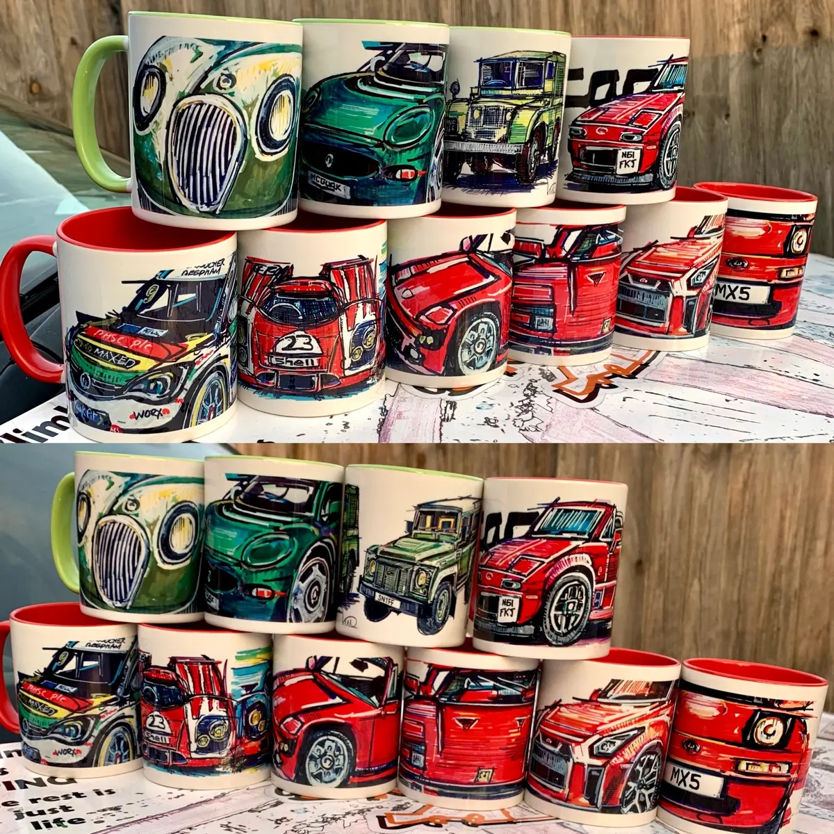 Jaguar Xj220 | #Continuouscar | Mug 4