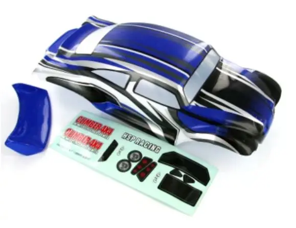 Redcat 1/10 Baja Body Blue And Black 1