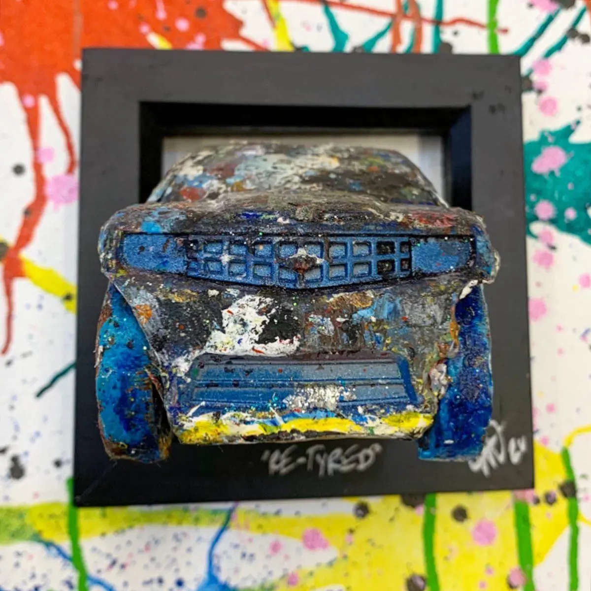 Small Popbangcolour 'Re-Tyred' Chevrolet Camaro (1St Edition) 1