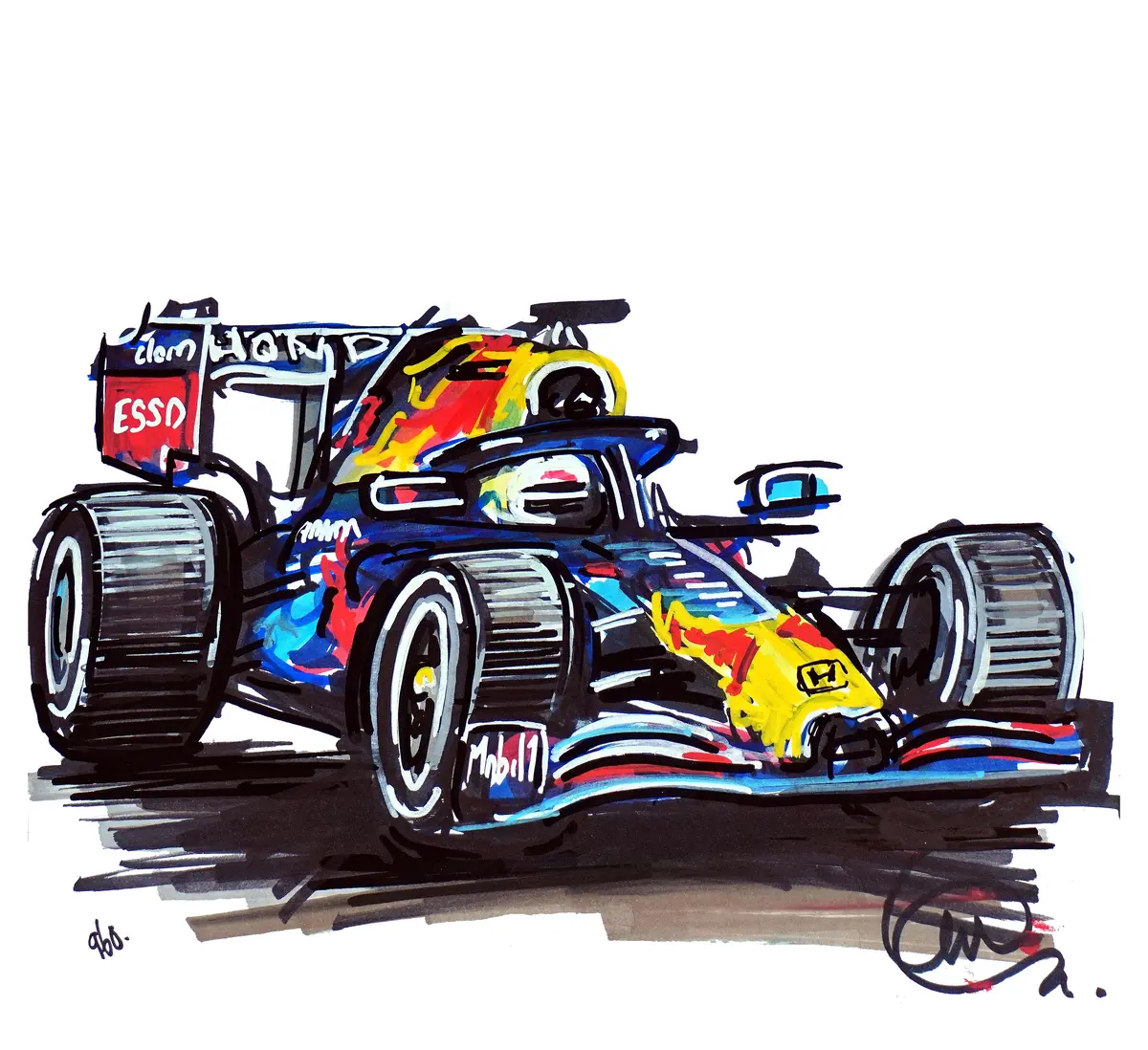 #Continuouscar No.960 - 2021 F1 Red Bull Racing - Max Verstappen 1