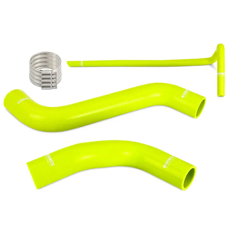 Mishimoto Silicone Radiator Coolant Hose Kit Neon Yellow - Fits 2022-2025 Subaru Wrx 1