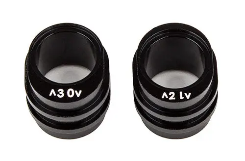 Team Associated Rc10b74.2 Ft Rear Gearbox Pinion Height Inserts, Machined 1