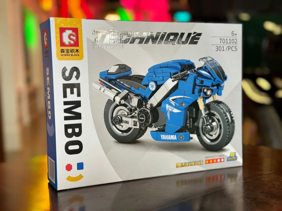Blue Sport Bike 1