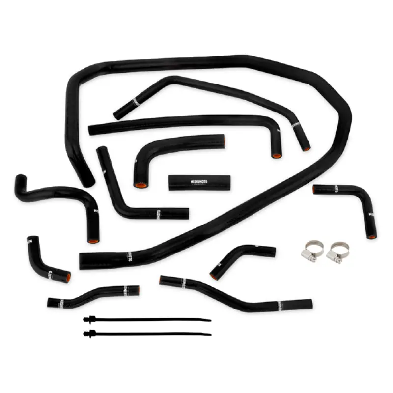 Mishimoto Subaru 15-21 Wrx - Black Silicone Radiator Coolant Ancillary Hose Kit 1