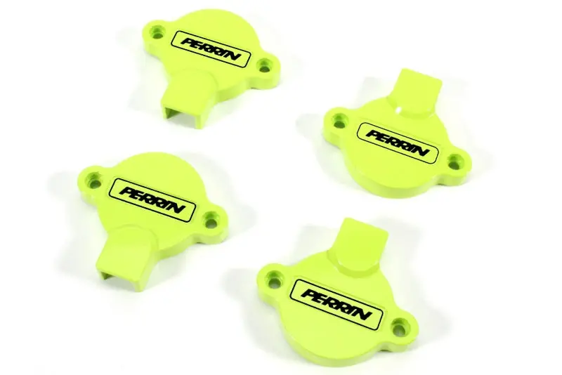 Perrin Cam Solenoid Cover Neon Yellow - Fits 13-25 Subaru Brz / Scion Fr-S / Toyota 86 & Gr86 1