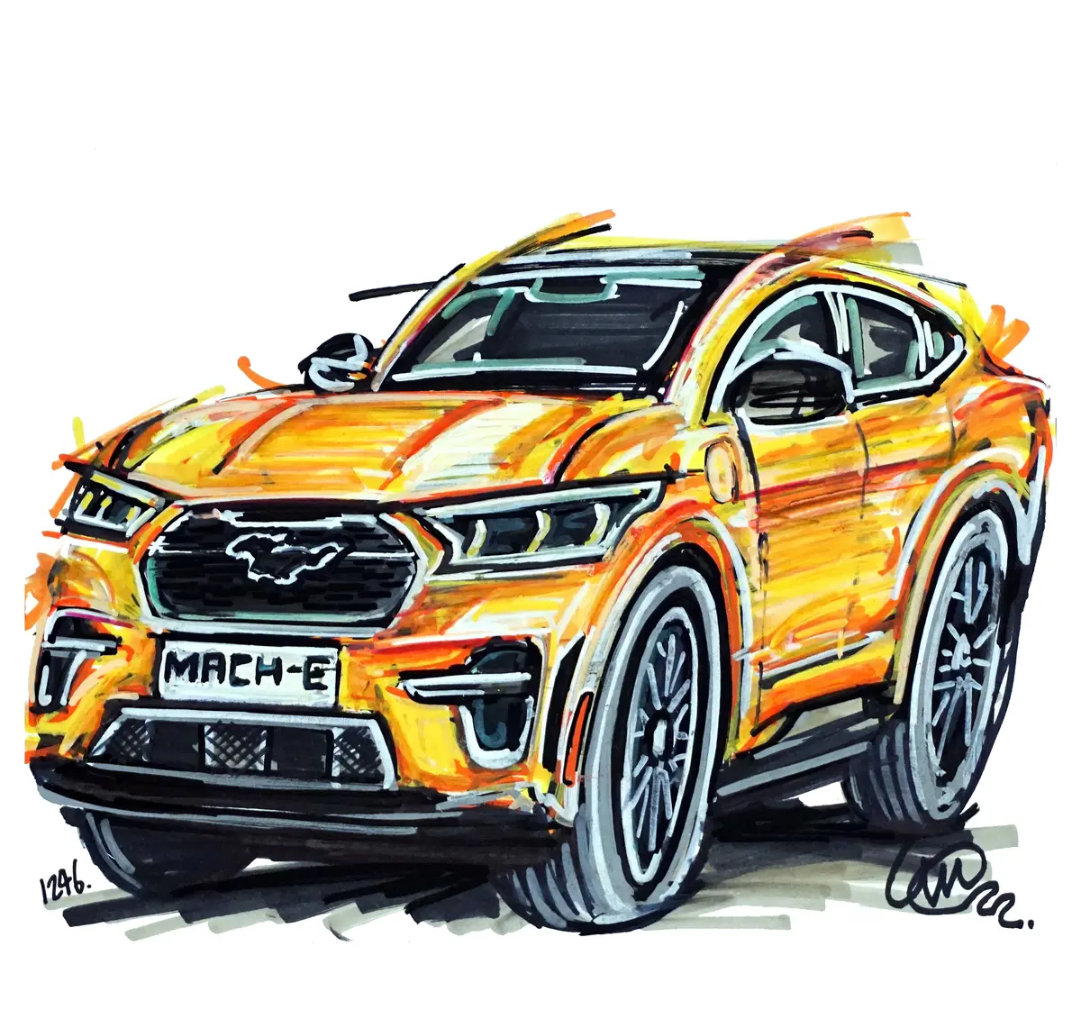 #Continuouscar No.1247 L Ford Mach-E 1