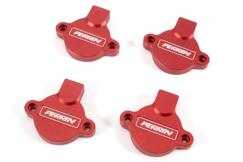 Perrin Cam Solenoid Cover Red - Fits 15-26 Subaru Wrx / 04-18 Forester / 20-26 Obxt 1