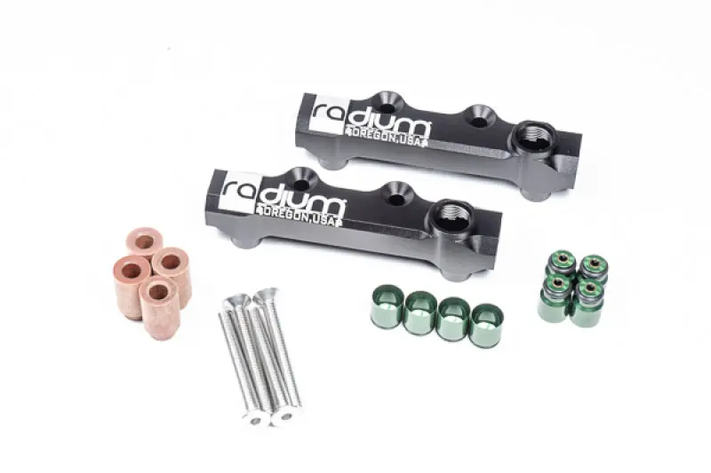 Radium Engineering Dual Port Injection Fuel Rails - Fits 02-14 Subaru Wrx 1