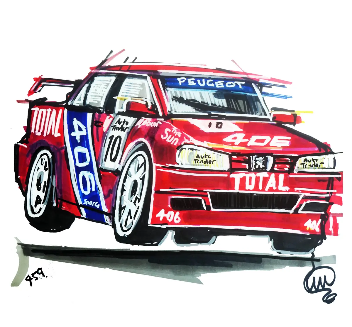 #Continuouscar No.459 | Peugeot 406 Btcc Supertourer 1