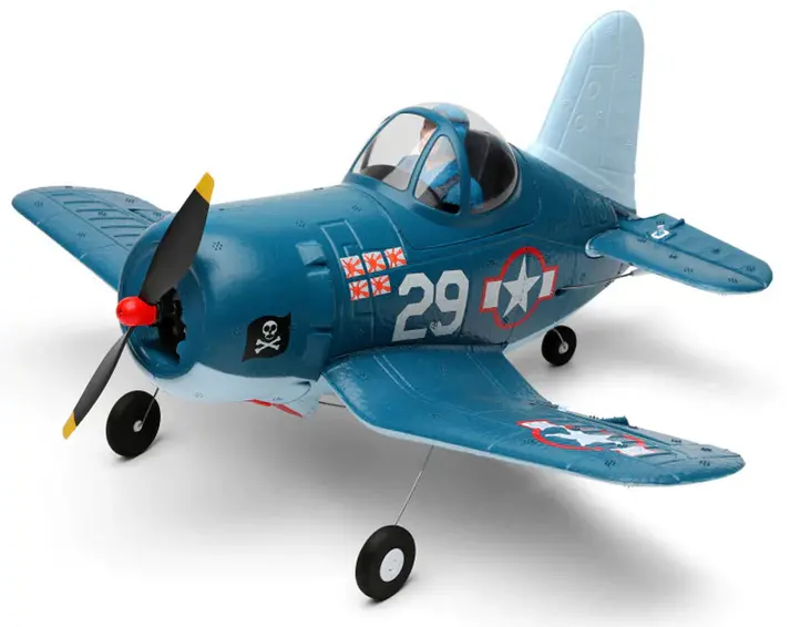 Xks A500 3D/6G 4Ch R/C Q-Type F4u Corsair Brushed 1