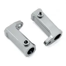 Strc Axial Aluminum Side Mount Brackets Scx10 Silver 2 1