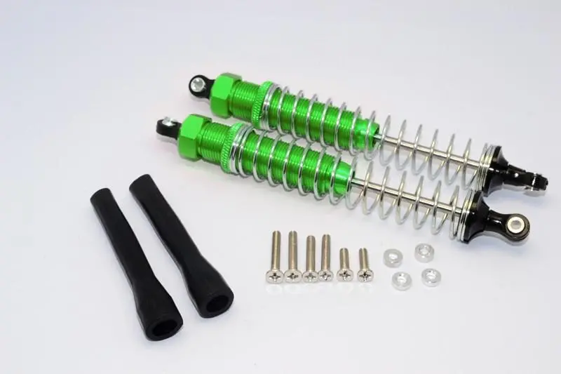 Gpm Off Road - Plastic Ball Top Damper (120Mm) With Dust-Proof Black Plastic Cover & Washers & Screws 1