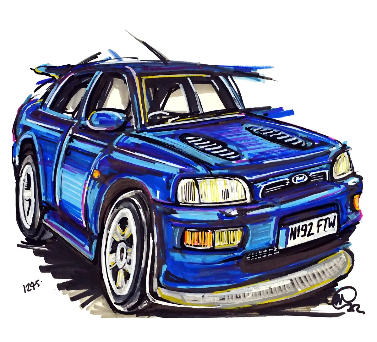 #Continuouscar No.1245 | Ford Escort Rs Cosworth 1