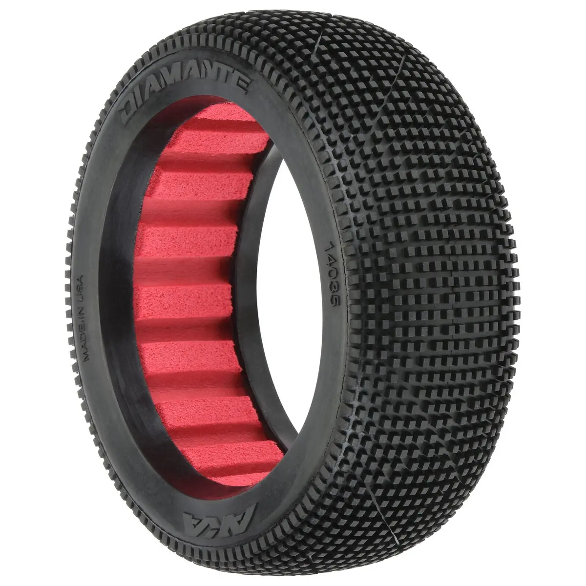 Aka 1/8 Diamante Super Soft Front/Rear Off-Road Buggy Tires (2) 1