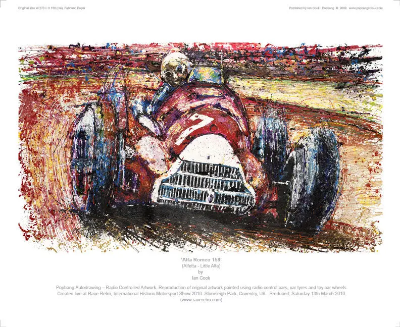 Alfa Romeo Alfetta 185 Art Print 1