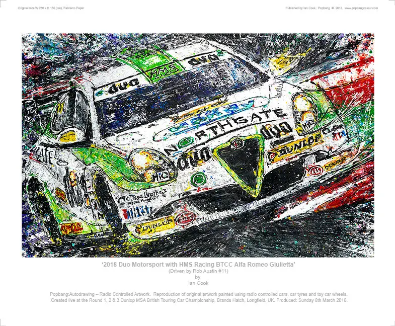 Btcc Duo Motorsport With Hms Racing Alfa Romeo Giulietta 1