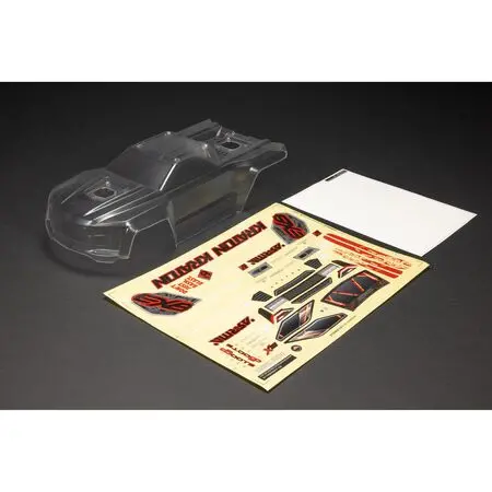 Arrma 1/8 Clear Body With Decals: Kraton 6S Blx V6 Body 1