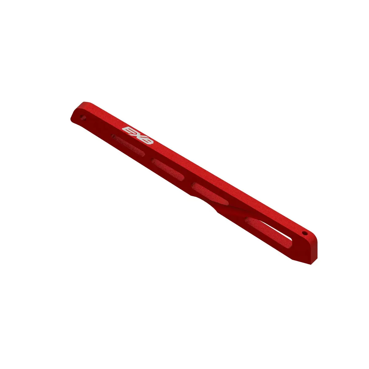 Arrma Rear Center Aluminum Chassis Brace, 140Mm Red: Exb 1