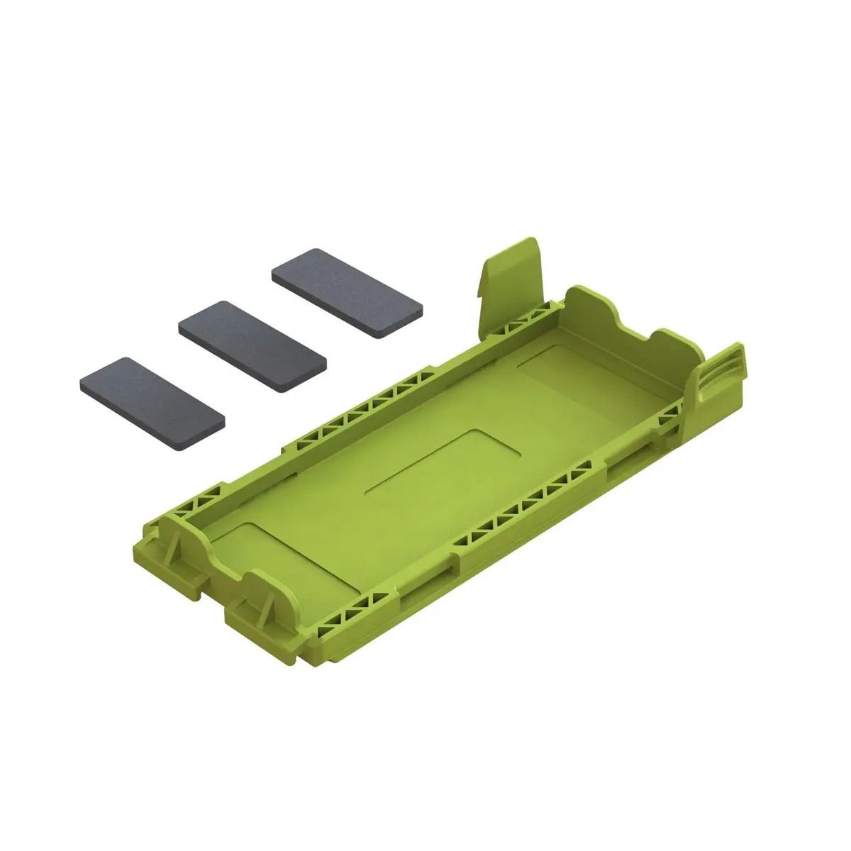 Arrma Battery Door Set, Fluorescent Yellow 1