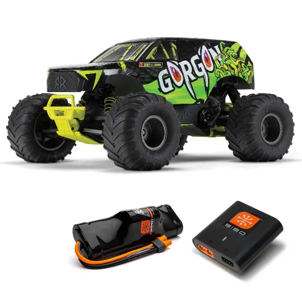 Arrma Gorgon 2Wd Mega 550 Brushed 1/10 Monster Truck Rtr With Battery & Charger 1