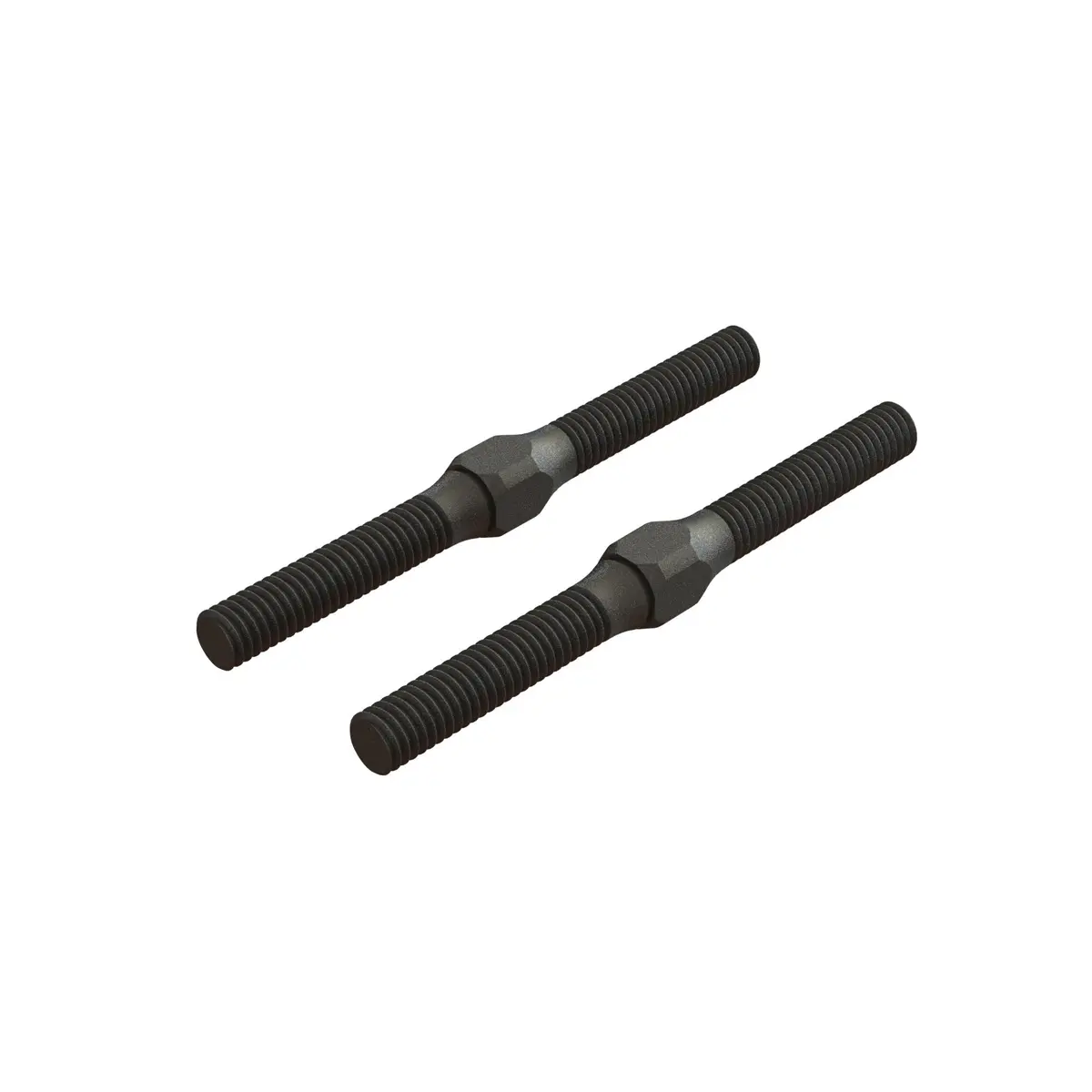 Arrma Steel Turnbuckle, M4 X 48Mm, Black (2) 1