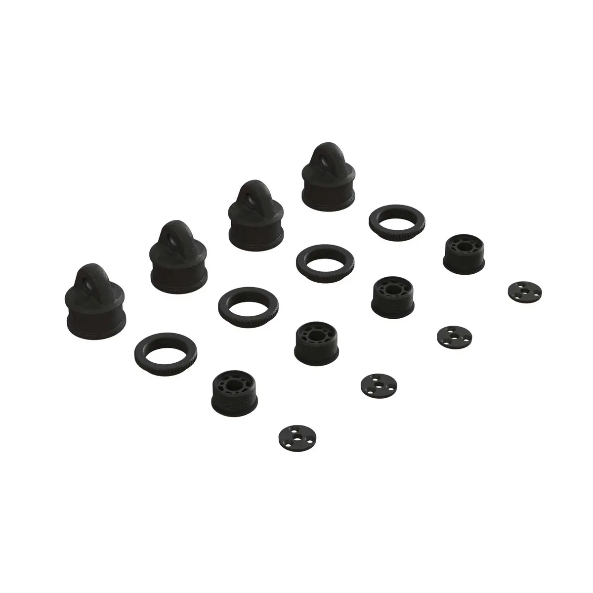 Arrma Shock Cap Collar & Cartridge Set 1