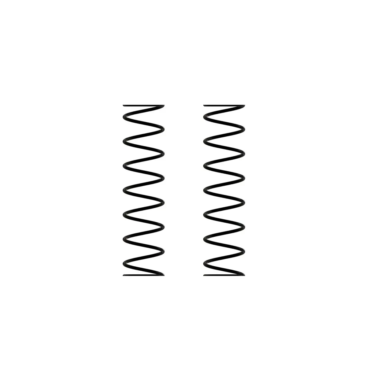 Arrma Shock Springs, 130Mm 2.21N-Mm (19.56Lb/In) (2) 1