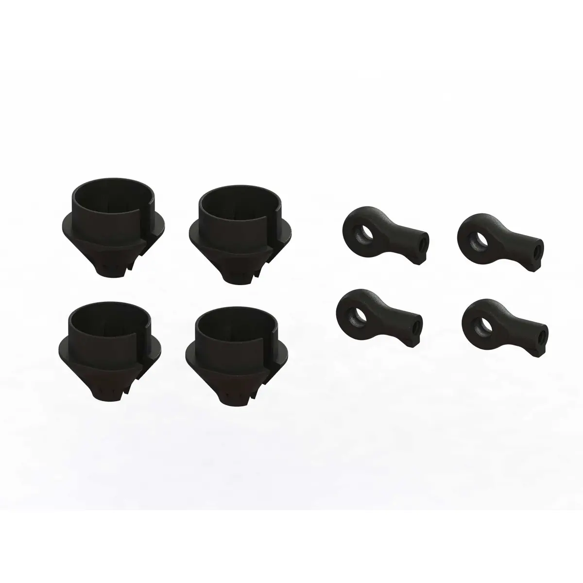 Arrma Hd Shock Rod End And Spring Cup Set (2 Pair) 1