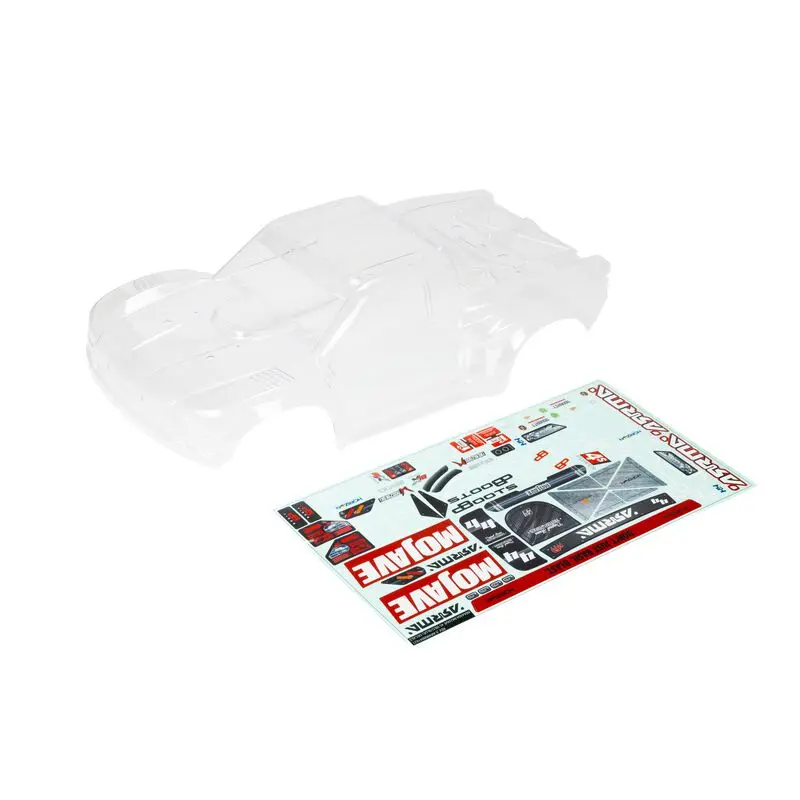 Arrma Mojave 4S Clear Trimmed Body With Decals 1