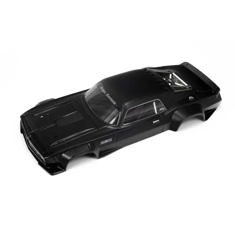 Arrma 1/7 Painted Body, Black: Felony 6S Blx 1
