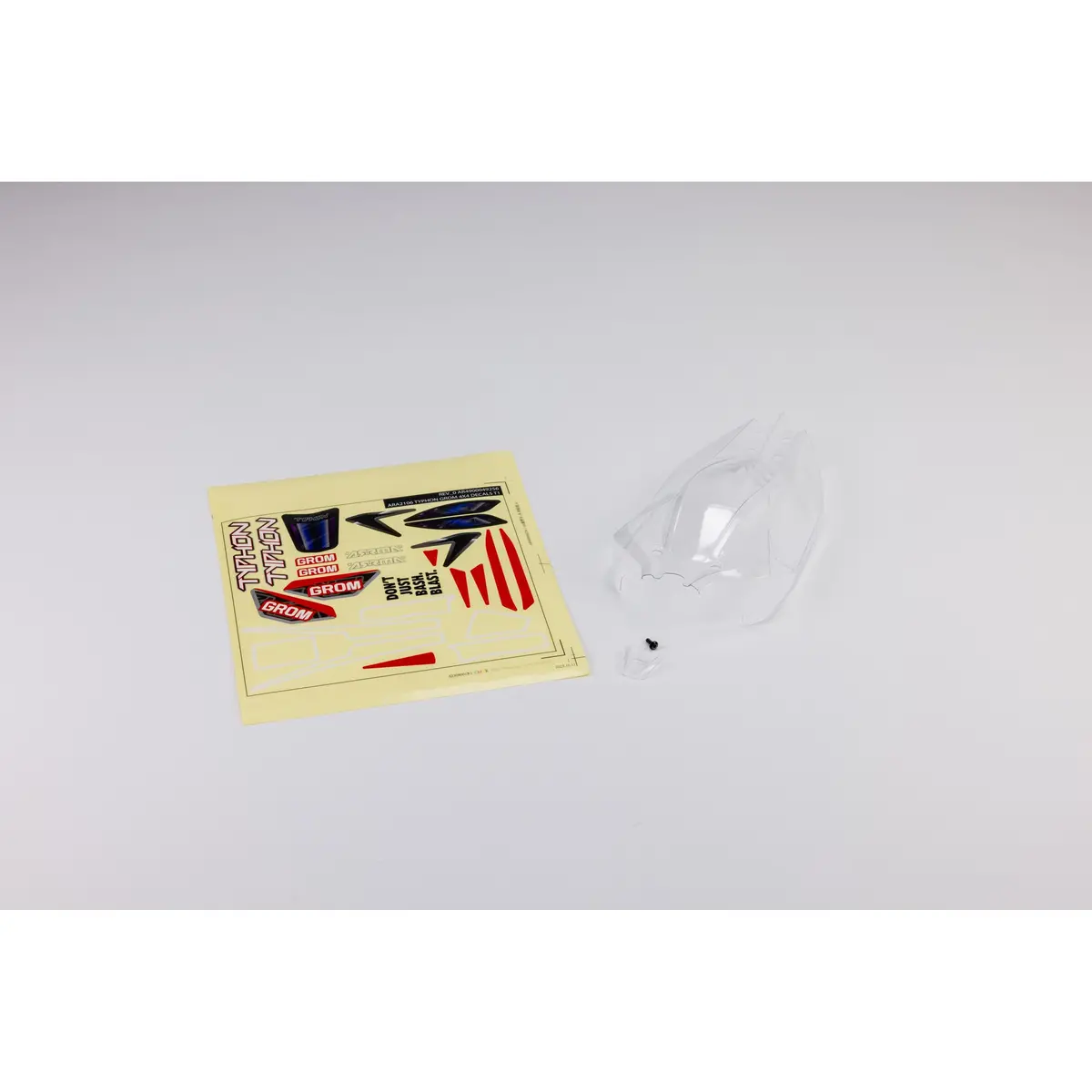 Arrma Typhon Grom Body, Clear 1