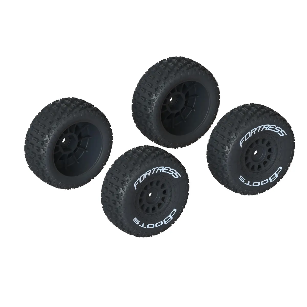 Arrma Dboots 'Fortress' Tire Set Glued, Option (2 Pairs) 1