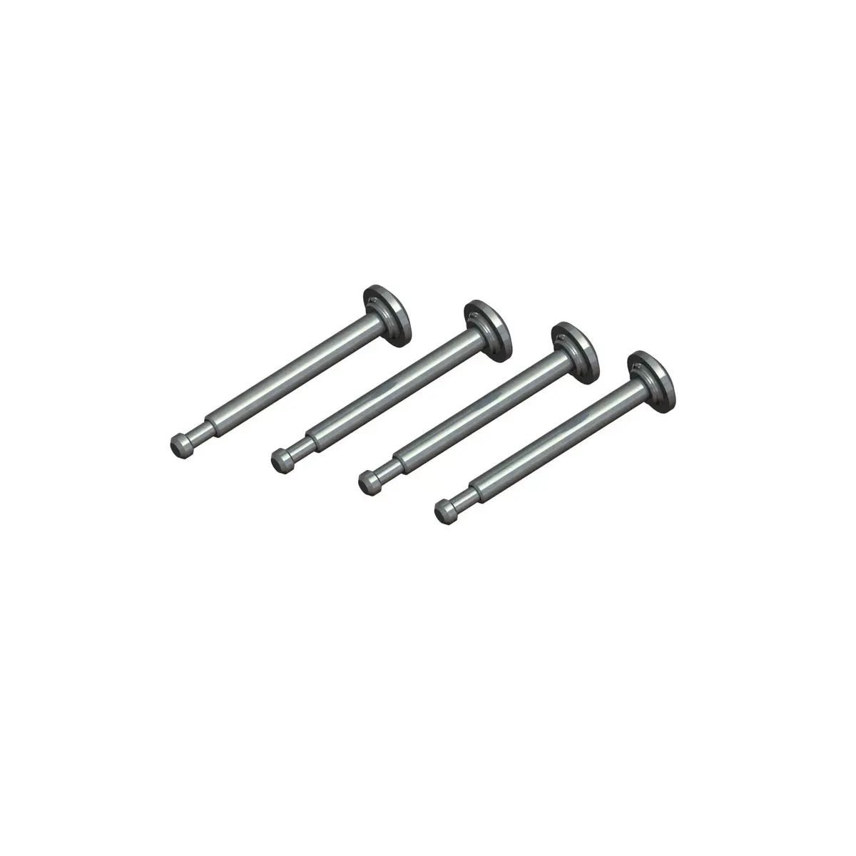 Arrma Shock Mount Pin, 3X33mm Silver (4): Exb 1