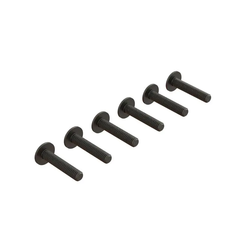 Arrma Flanged Button Head Screw, M4x20mm (6) 1