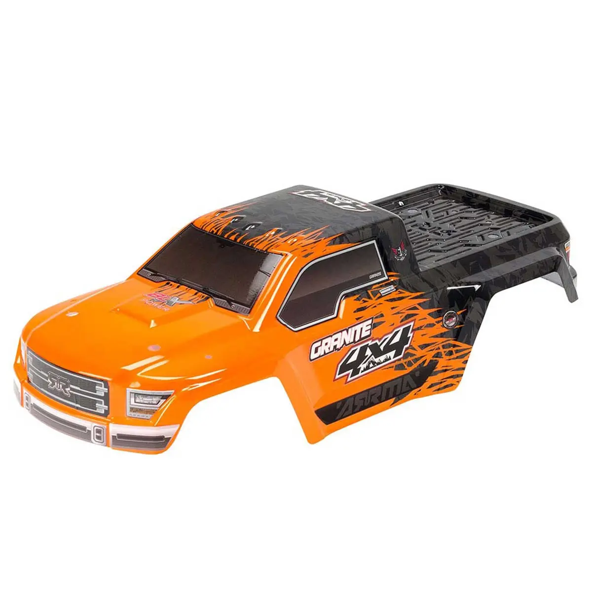 Arrma 1/10 Painted Body , Orange: Granite 4X4 Blx 1