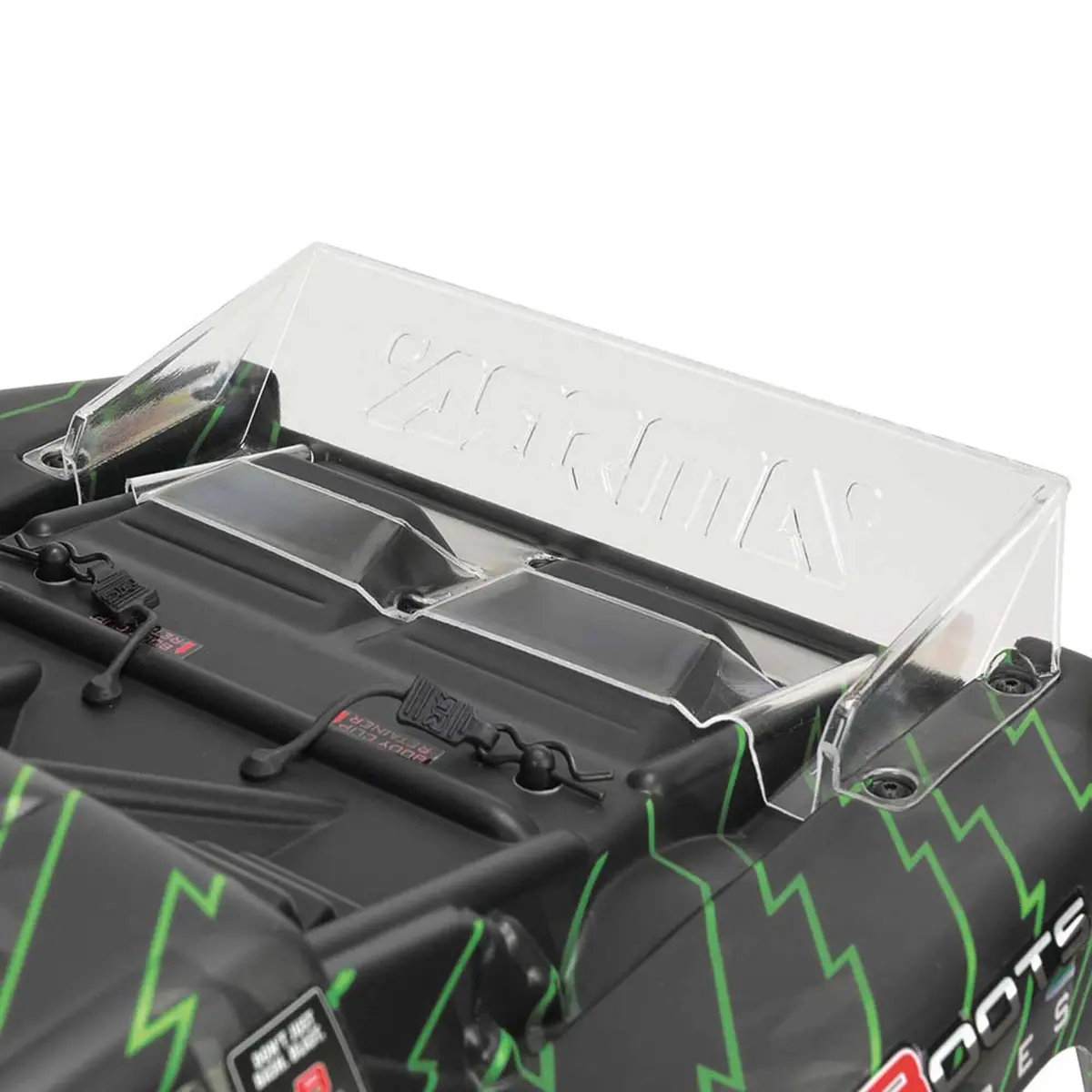 Arrma Rear Wing, Clear: Senton 6S Arac9607 1