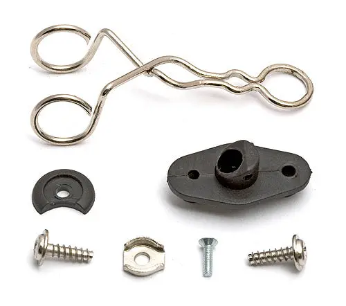 Team Associated Rear Clip & Flag Mount 1