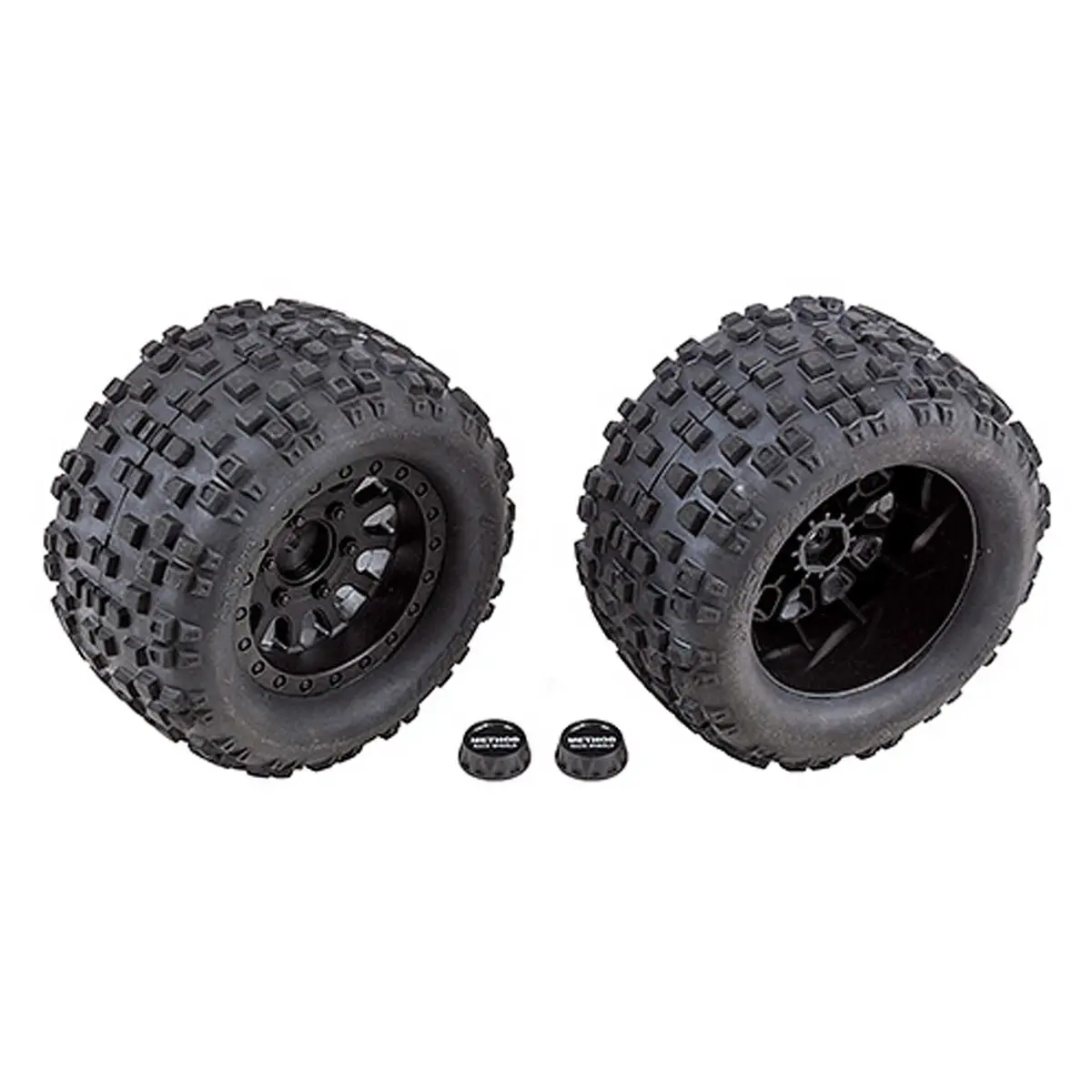 Team Associated Tires And Method Wheels Mounted Hex: Rival Mt10 1