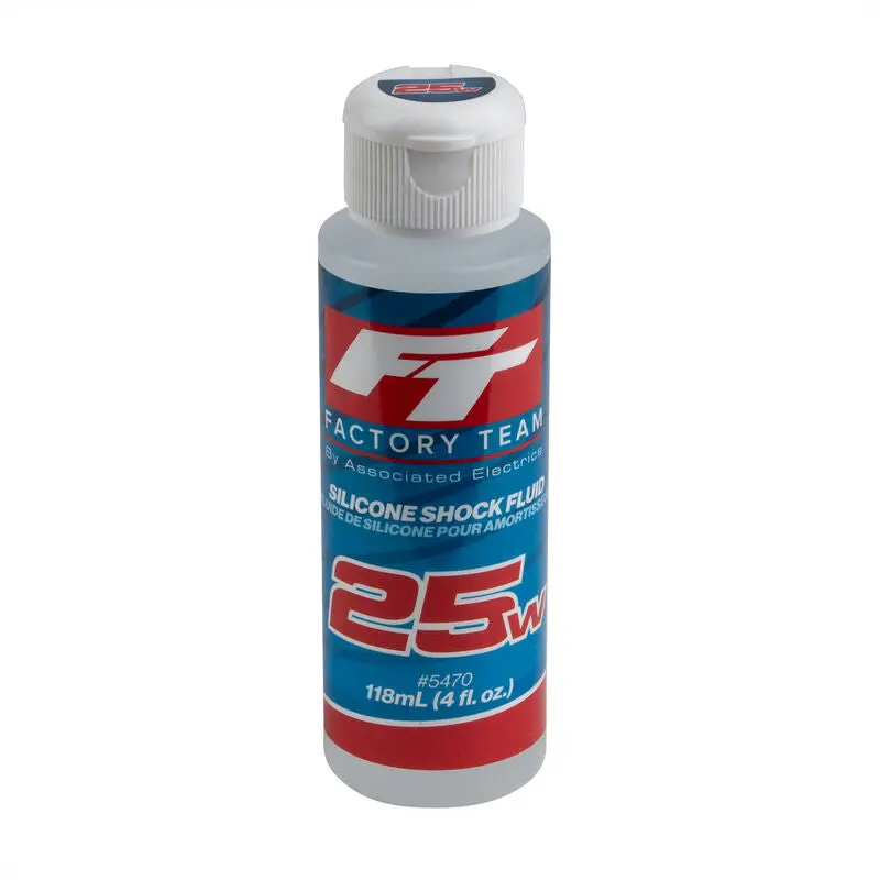 Team Associated Factory Team Silicone Shock Oil (4Oz) (25Wt) 1