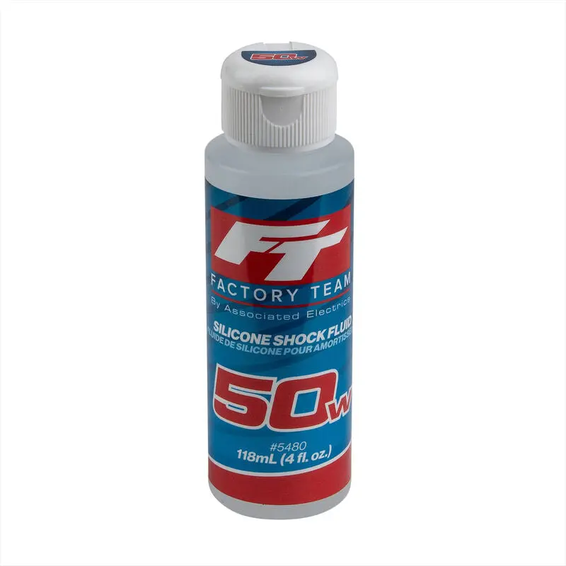 Team Associated Factory Team Silicone Shock Oil (4Oz) (50Wt) 1
