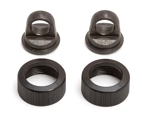 Team Associated Rc8 Shock Caps And Retainers 1