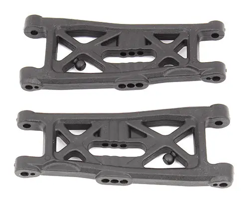 Team Associated Rc10b6 Ft Front Suspension Arms, Gull Wing, Carbon 1