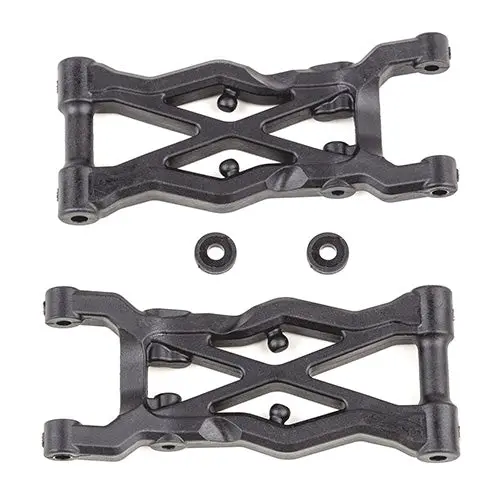 Team Associated Rc10b6.2 Ft Rear Suspension Arms 75Mm, Carbon 1