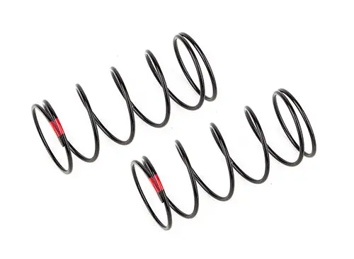 Team Associated 13Mm Front Shock Springs, Red 4.0Lb/In, L44, 6.25T, 1.2D 1