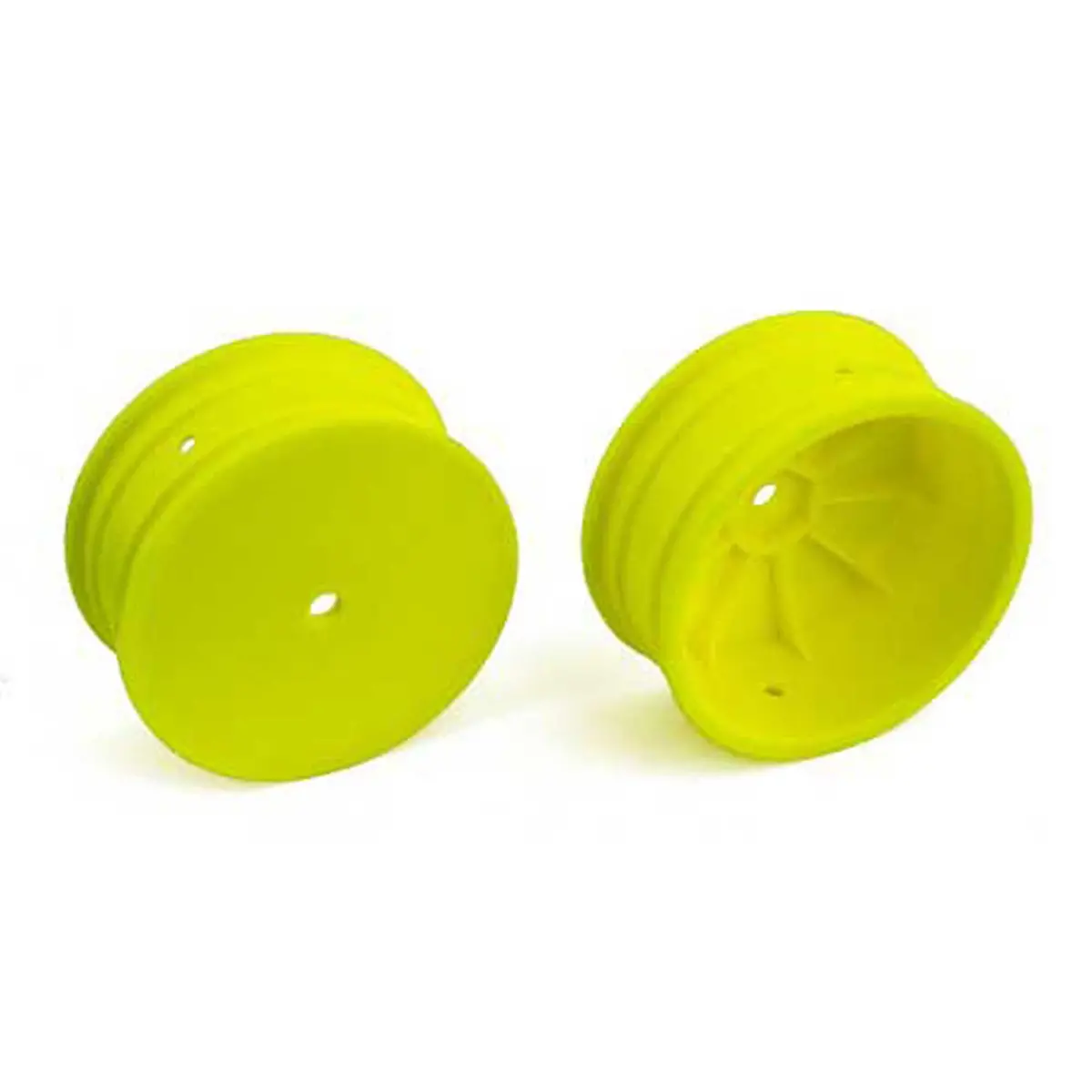 Associated 1/10 12Mm Front Wheels 2.2, Yellow (2): B64, B64d 1