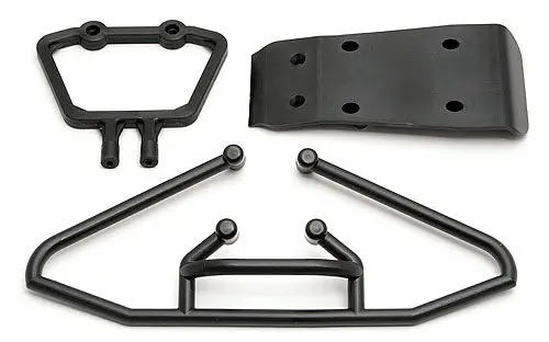 Team Associated Sc10 Front Skid And Bumper 1