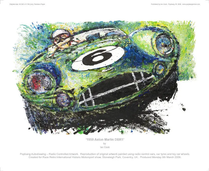 Aston Martin Dbr1 1959 Art Print 1