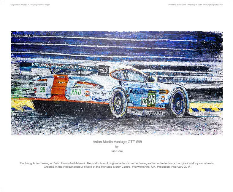 Aston Martin Vantage Gte #98 1
