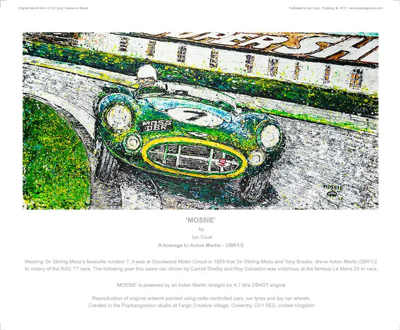 'Mo55ie' - A Homage To The Aston Martin Dbr1/2 1
